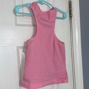 Pink tank top